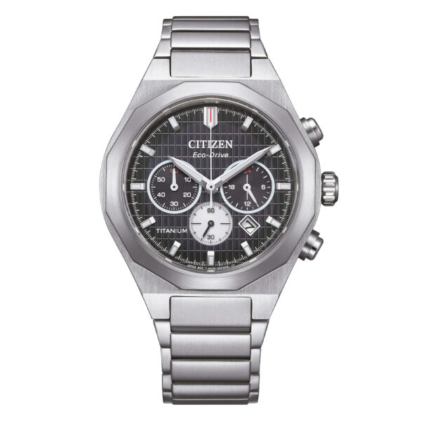 Orologio uomo Citizen Zenshin Senkei Crono Super Titanio CA4690-51E